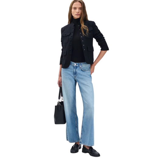 Saige Ankle Relaxed Straight Jeans - Ludlow