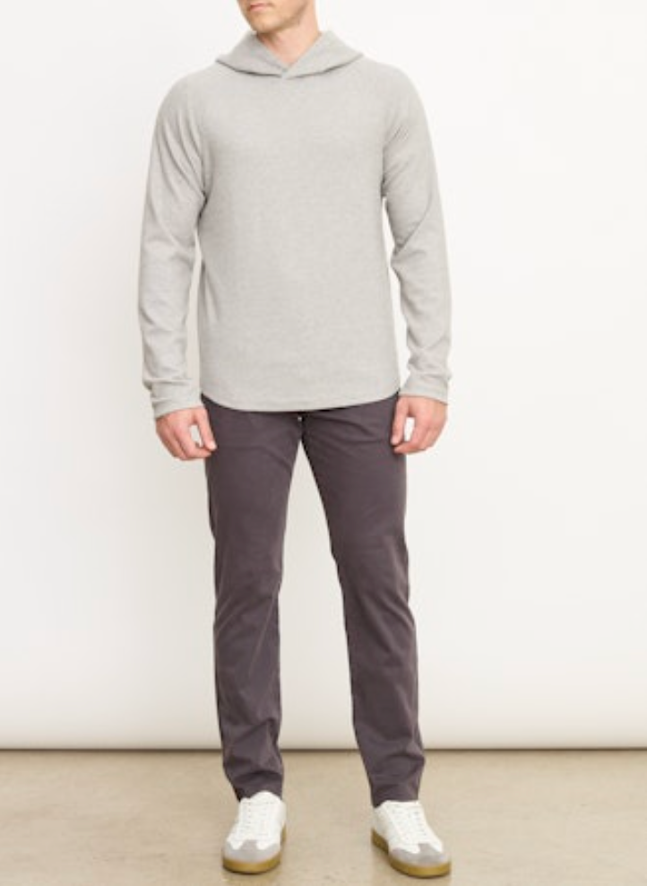 Broken Twill Pull Over Hoodie