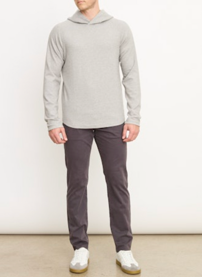 Broken Twill Pull Over Hoodie