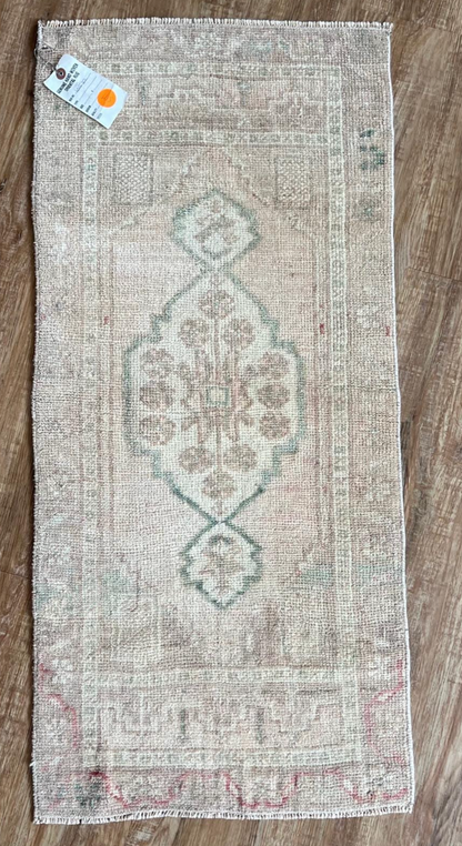 Vintage Mini Oushak Rug - 2'x3'