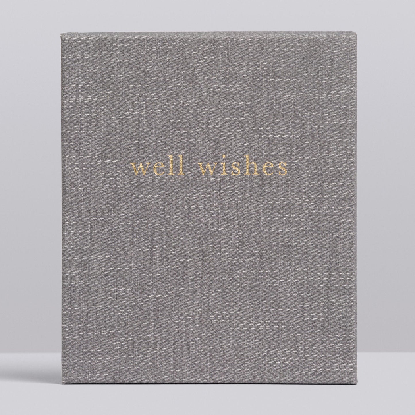 Well Wishes Guest Book Gray