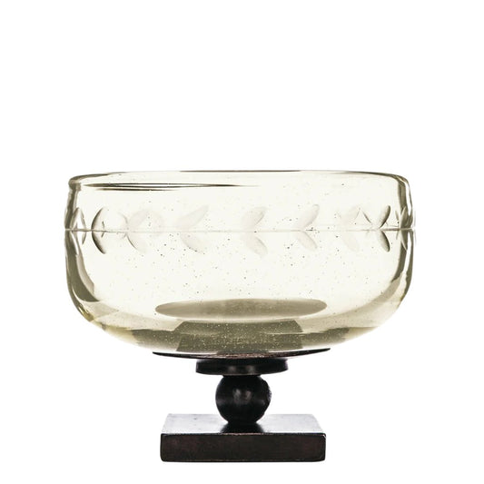 Clear Chalice Bowl