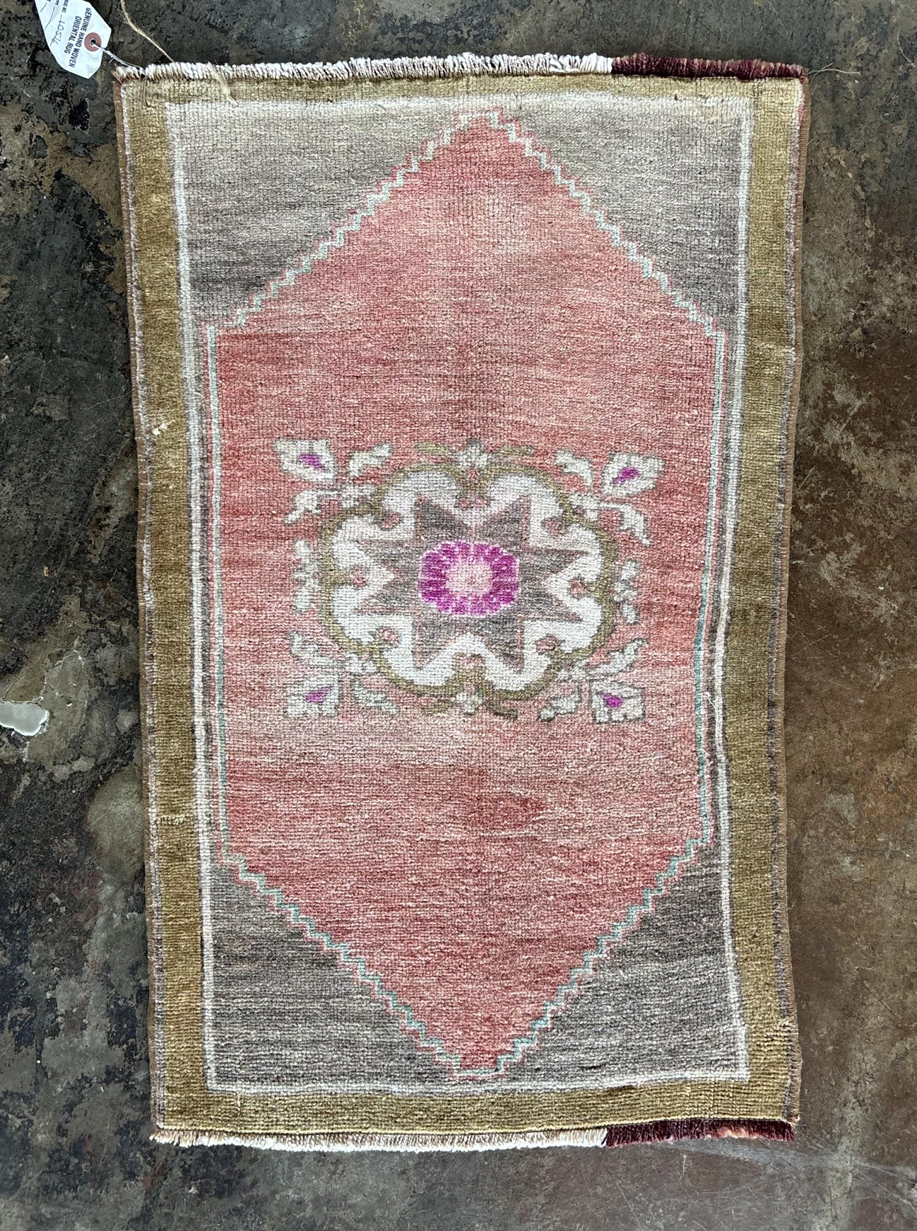 Vintage Mini Oushak Rug - 2'x3'
