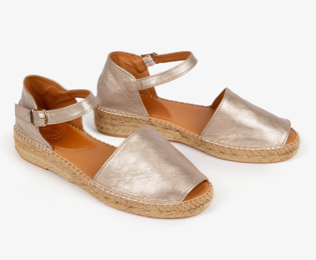 Montserrat Metallic Espadrille