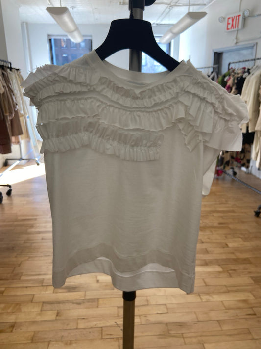 Ruffle Top Shirt