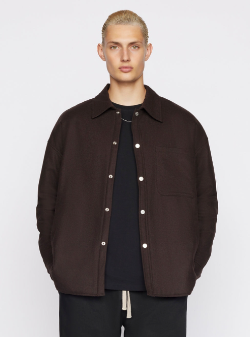 Warm Textured Overshirt