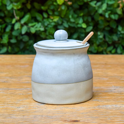 Sugar Pot w. Lid & Spoon