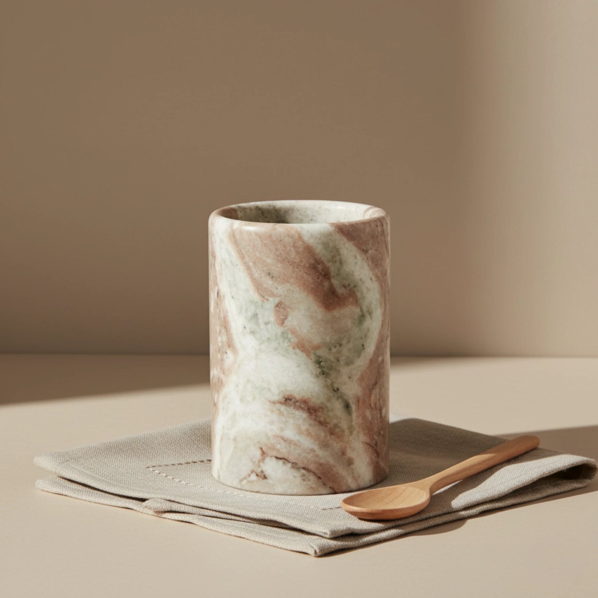 Waterfall Marble Bottle Holder