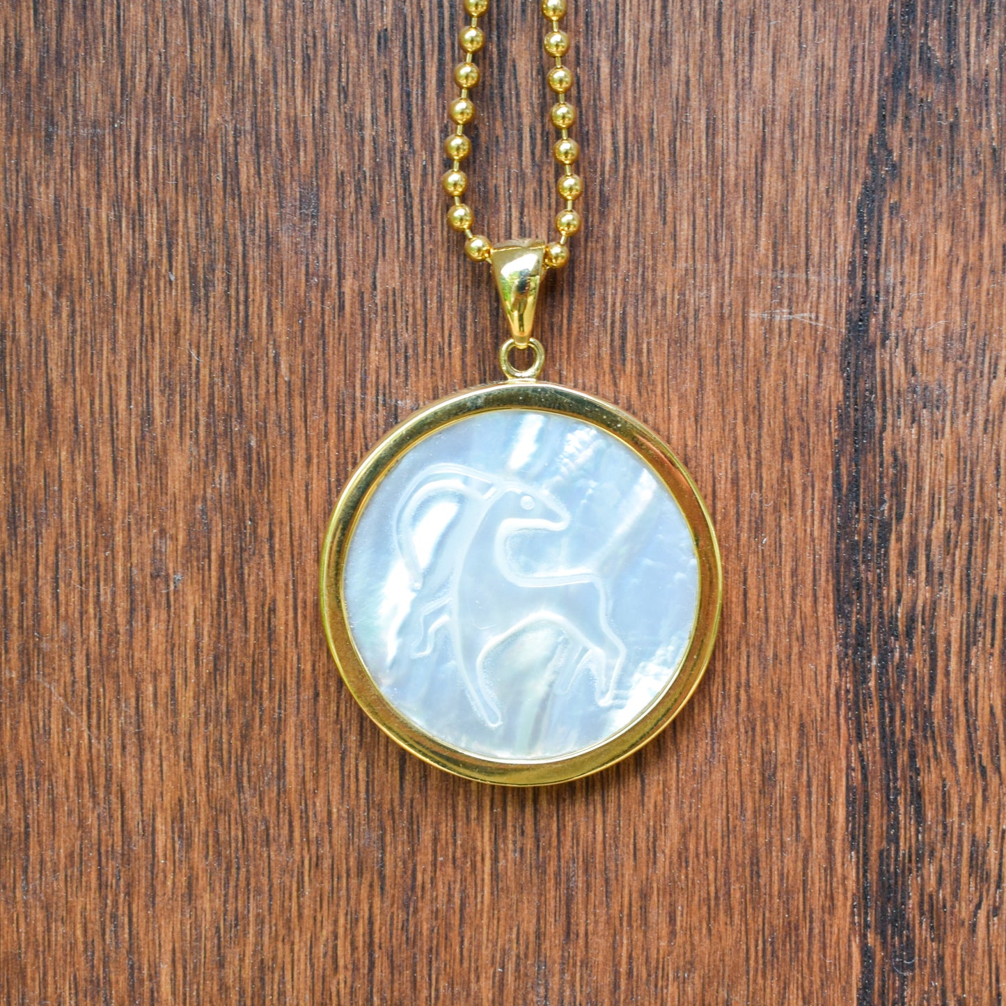 Zodiac Pendant Necklace