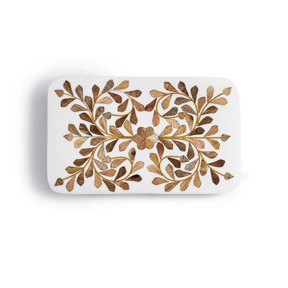 Natural Covered Box
