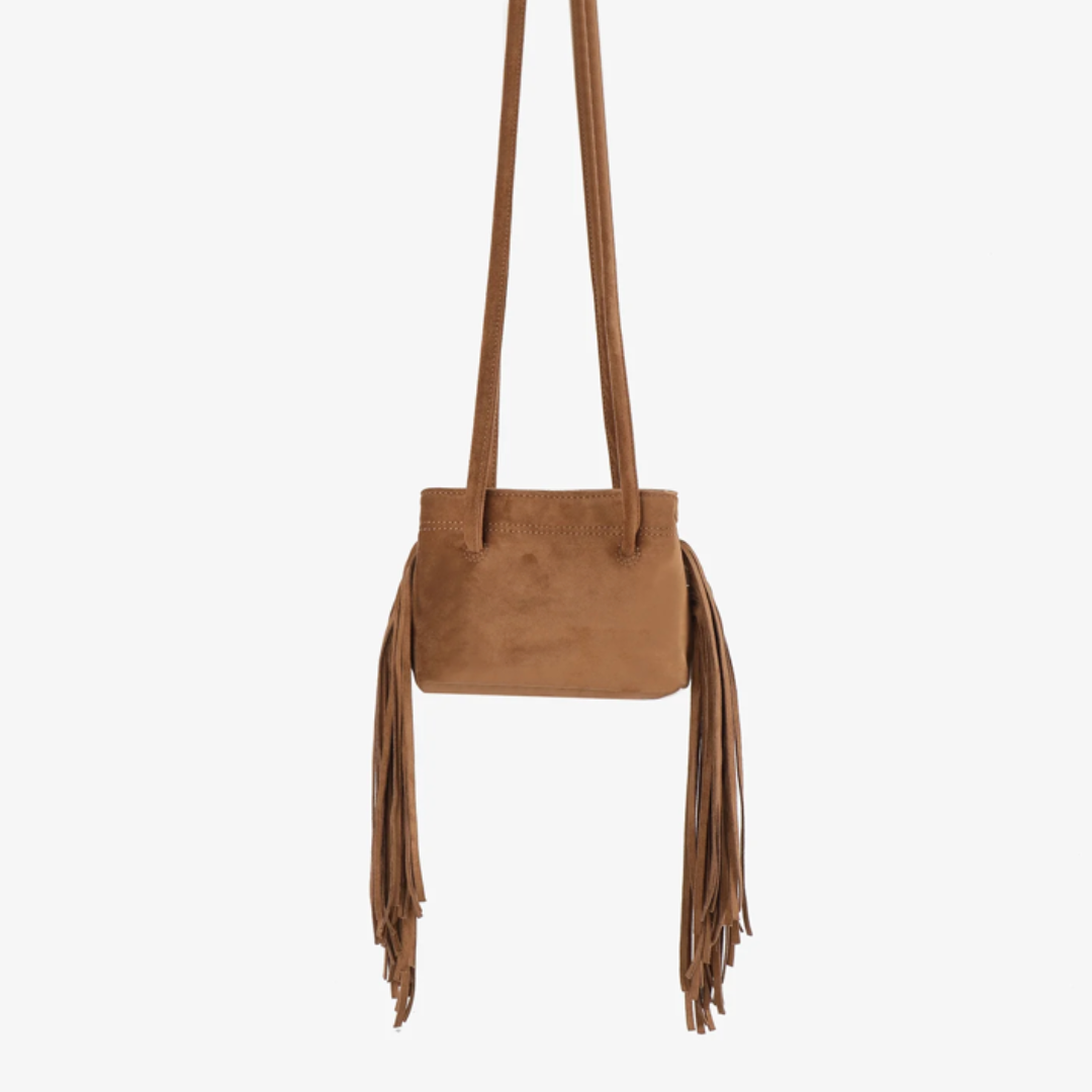 Noe Fringe Faux Suede Short