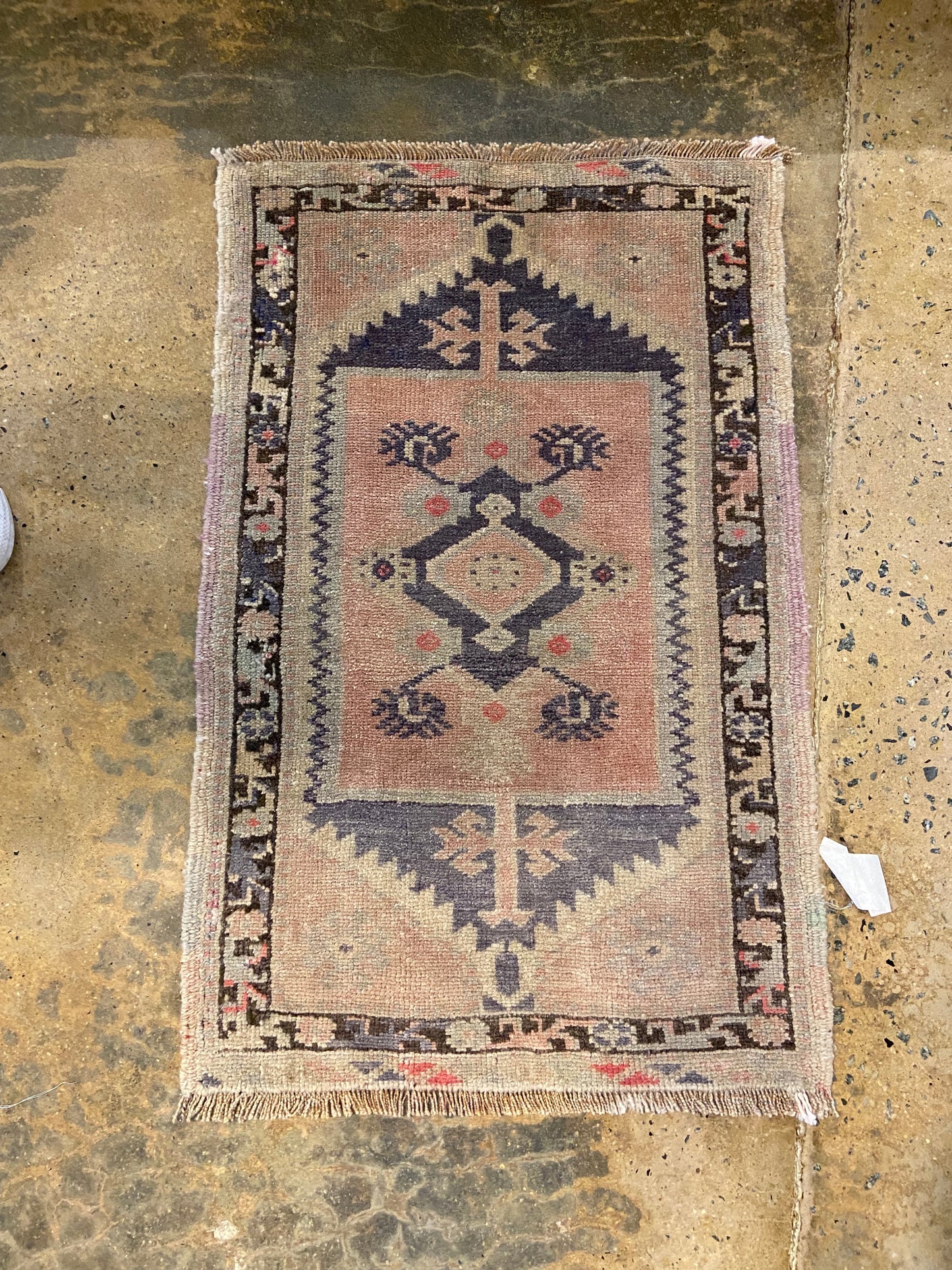 Vintage Mini Oushak Rug - 2'x3'