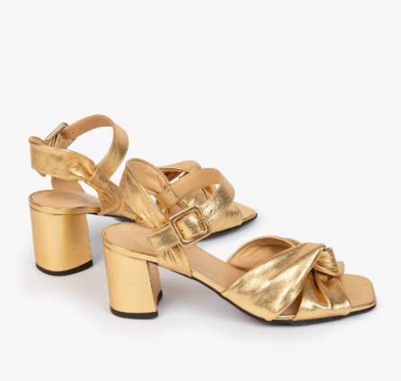 Infinity Metallic Sandal