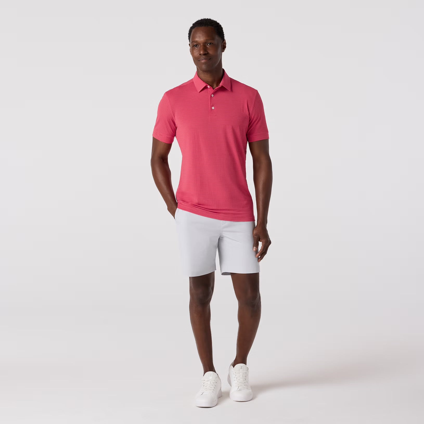 Copa SS Polo - Red Clay Solid
