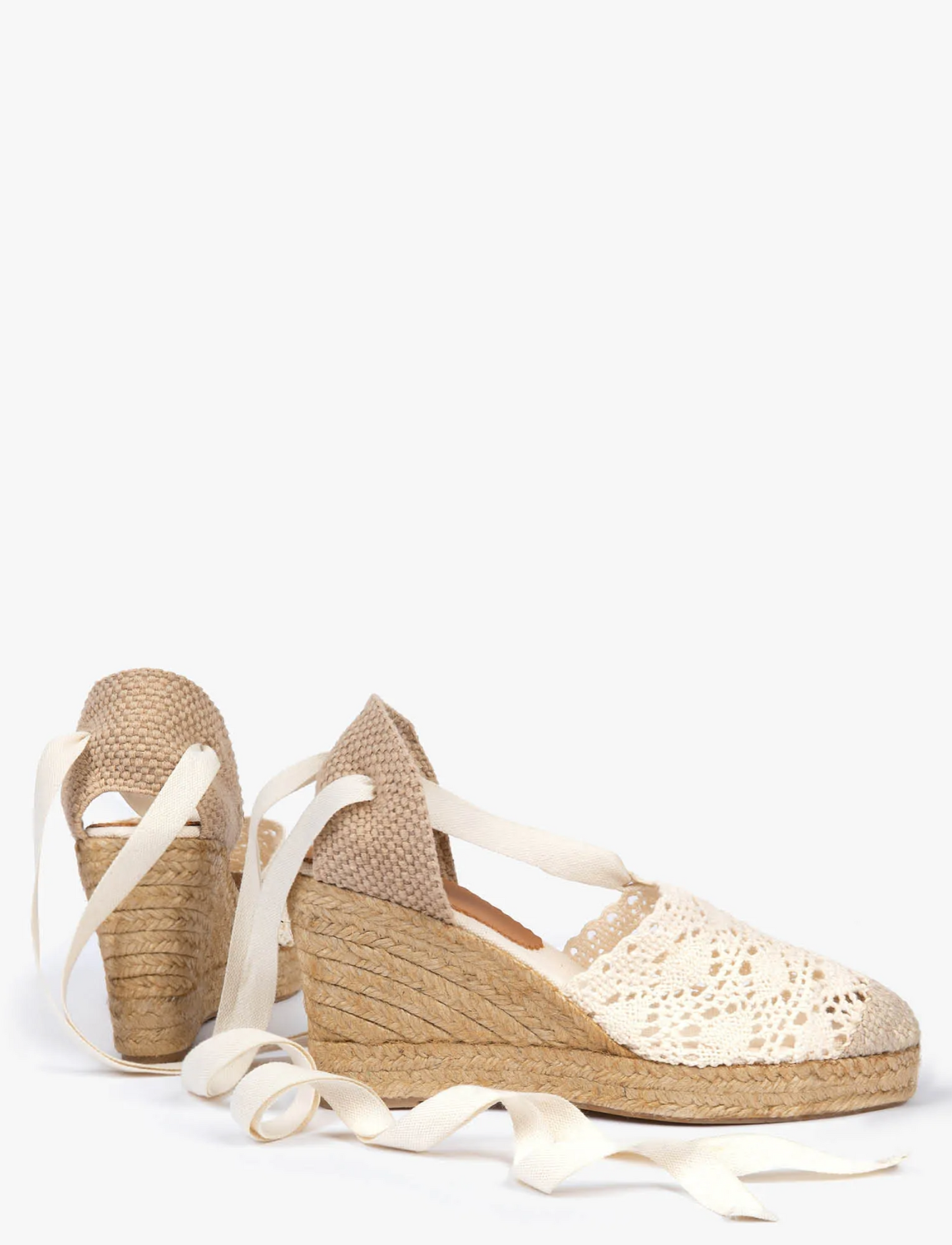 High Valenciana Lace Espadrille