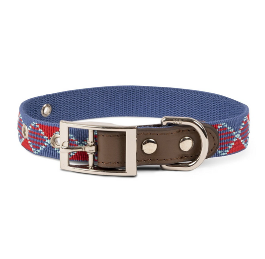 Plaid Dog Collar