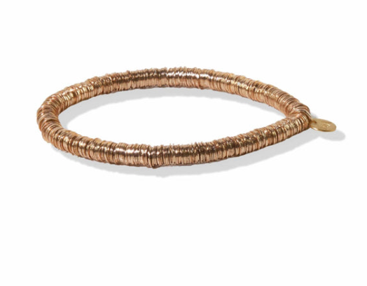 Grace Gold Sequin Stretch Bracelet