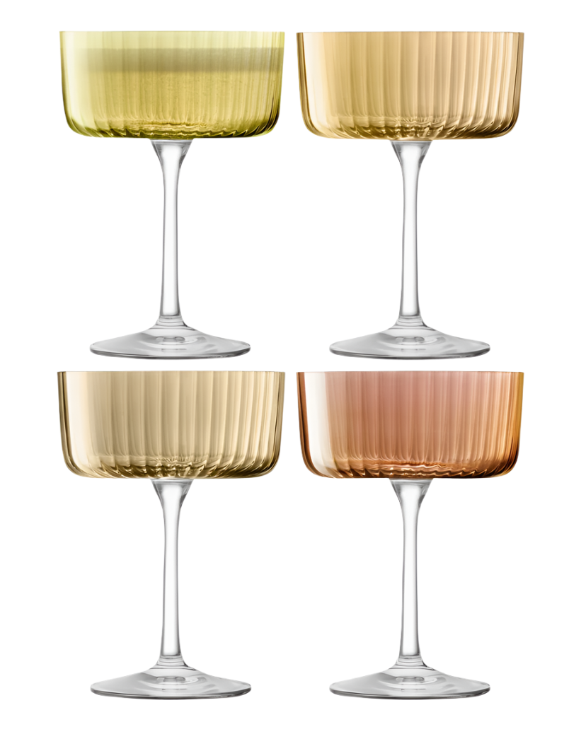 Gems Champagne/Cocktail | Set/4