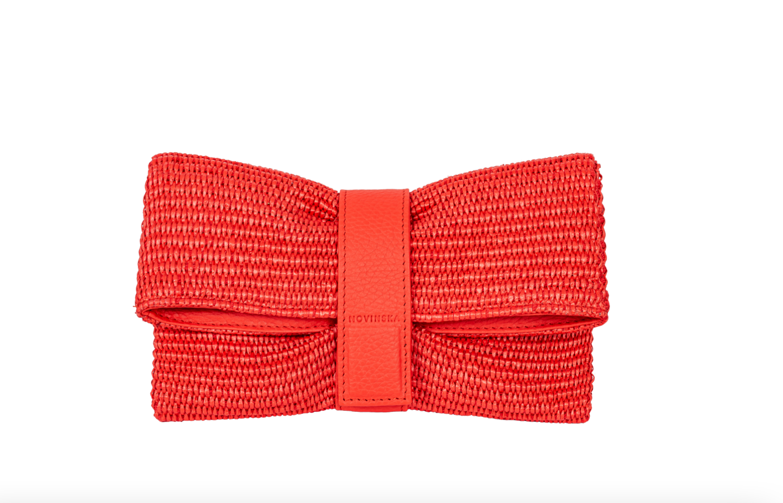 Raffia Clutch Bag