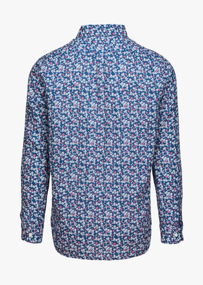 Amalfi Printed Linen Shirt