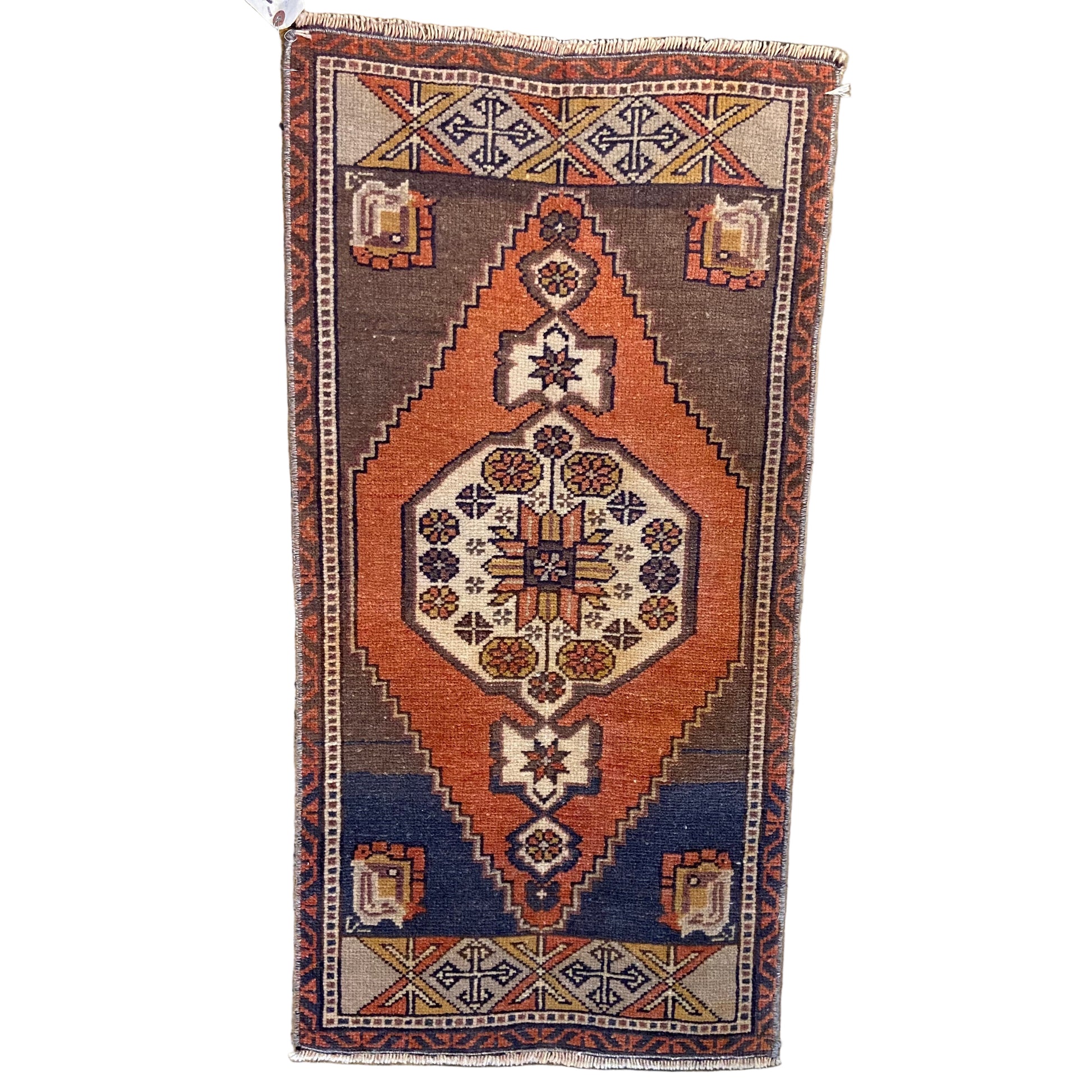Vintage Mini Oushak Rug - 2'x3'