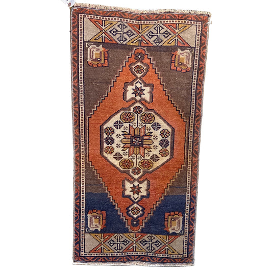 Vintage Mini Oushak Rug - 2'x3'