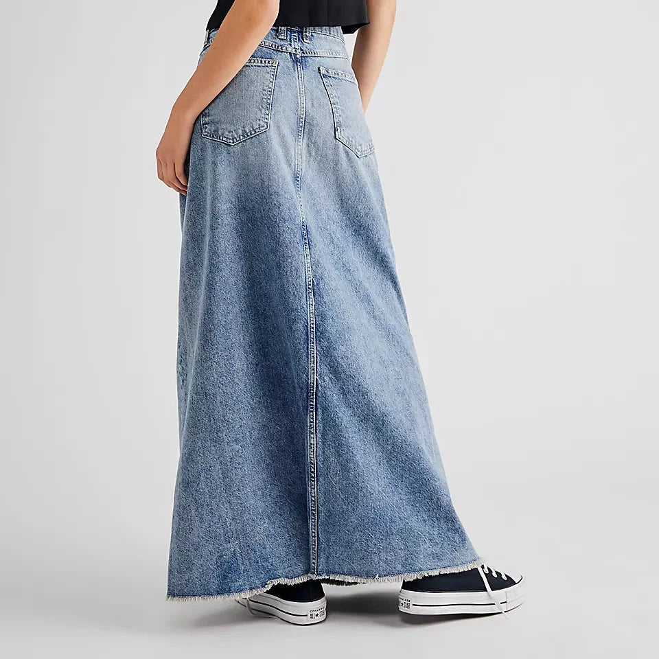 Come As You Are Denim Maxi