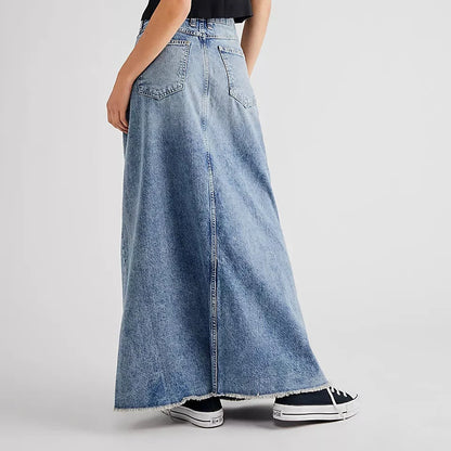 Come As You Are Denim Maxi