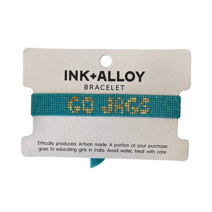 Gabby "Go Jags" Adjustable Beaded Bracelet