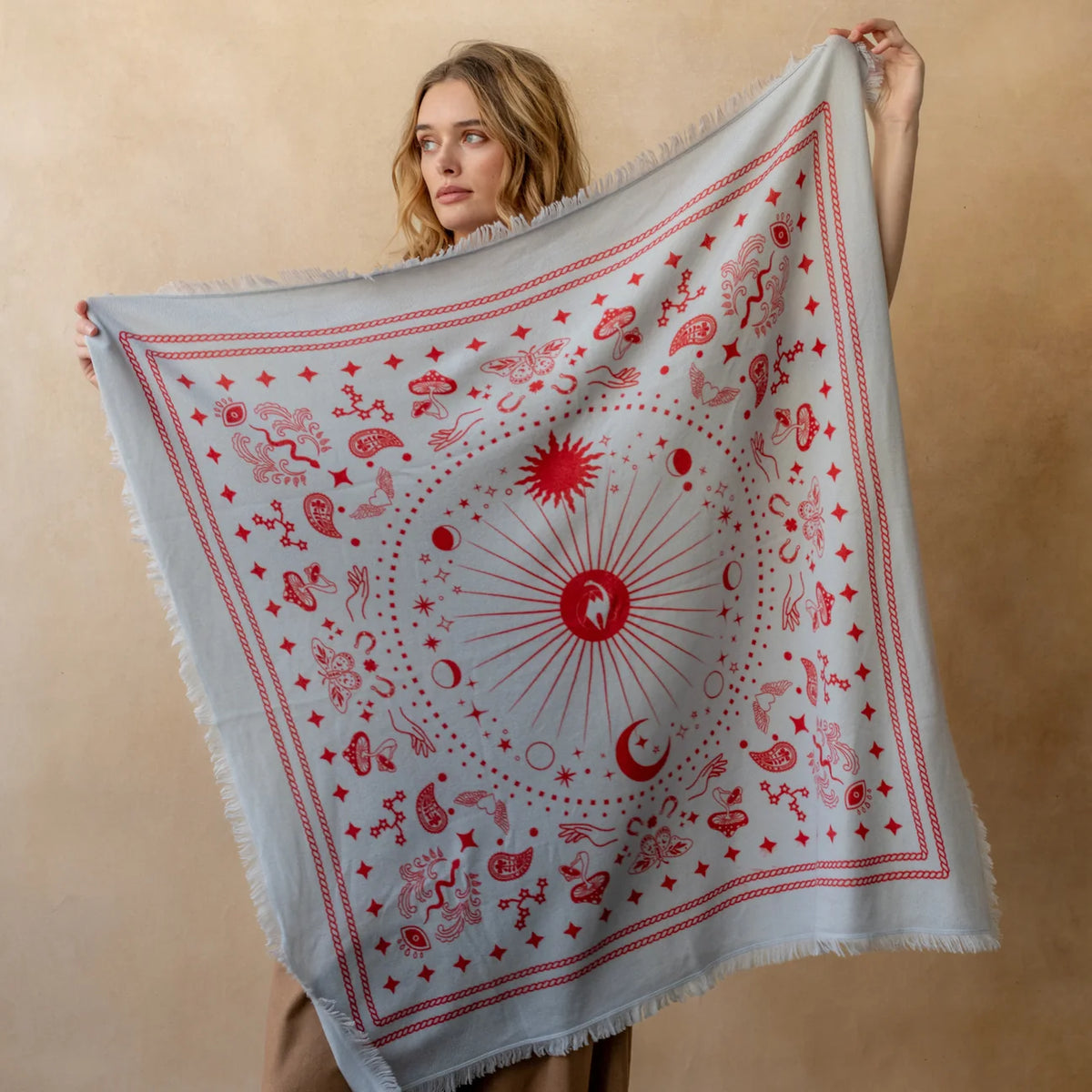 Cosmic Rodeo Cashmere Sweater Wrap