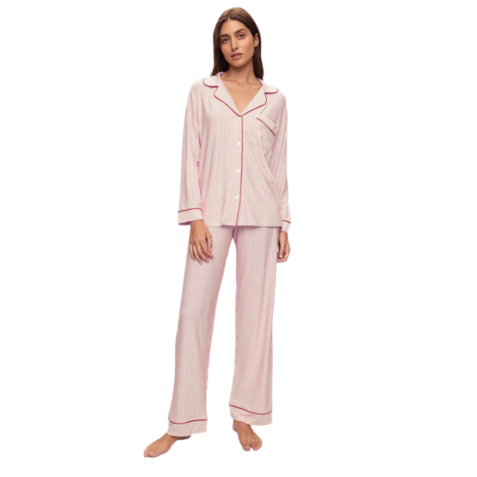 Gisele Long PJ - Duo Stripe HollyRed