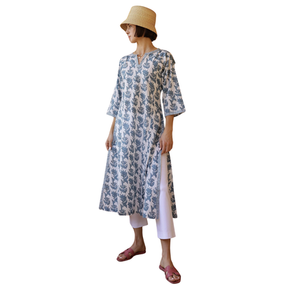 St. Barts Kaftan - Blue Marigold
