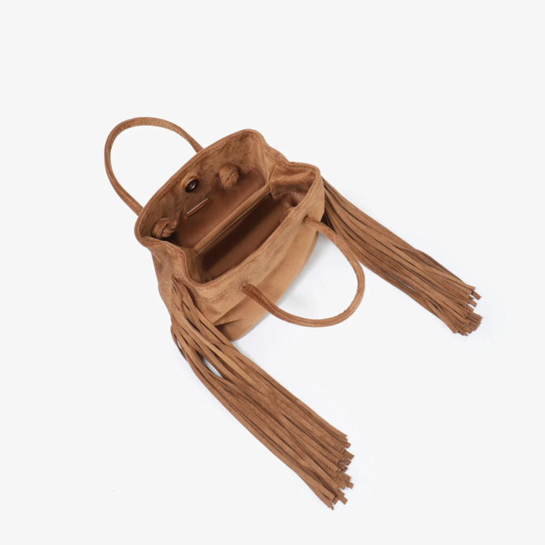 Noe Fringe Faux Suede Short