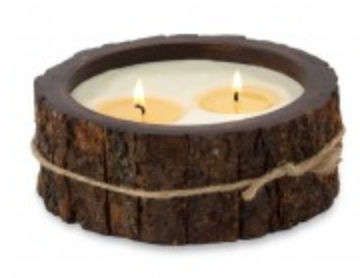 Tree Bark Candle