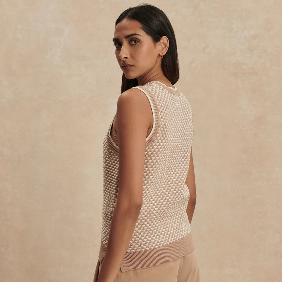 Jasmin Stitch Knit Tank