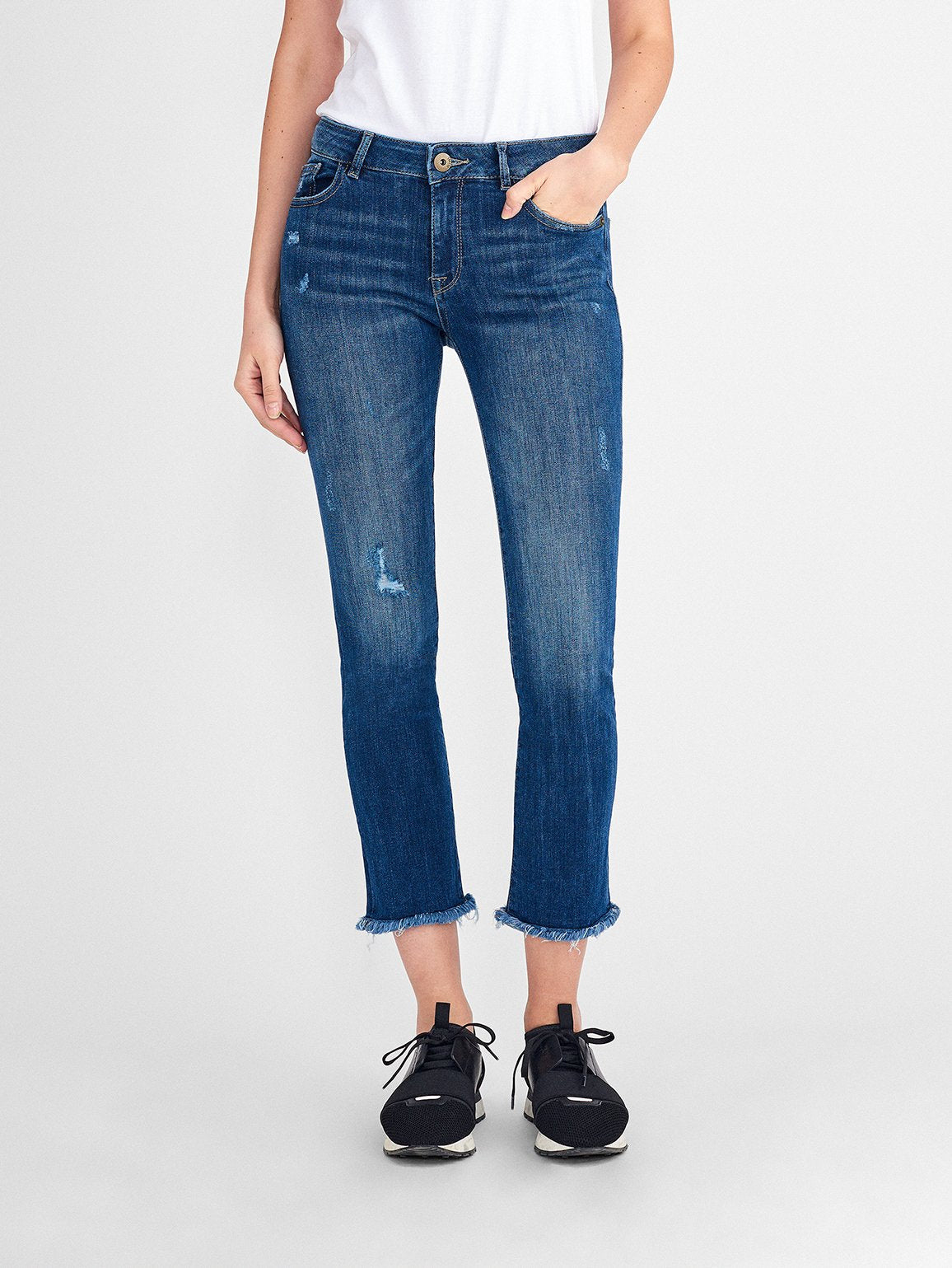 Mara Ankle Straight Jean