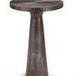 Isle Side Table - Black Zinc