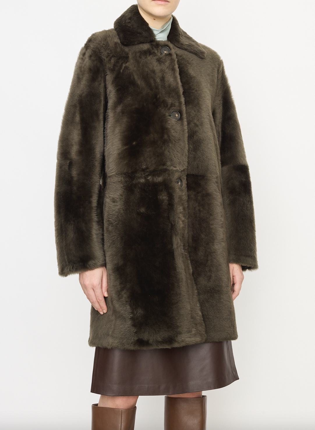 Rasada Reversible Shearling Coat