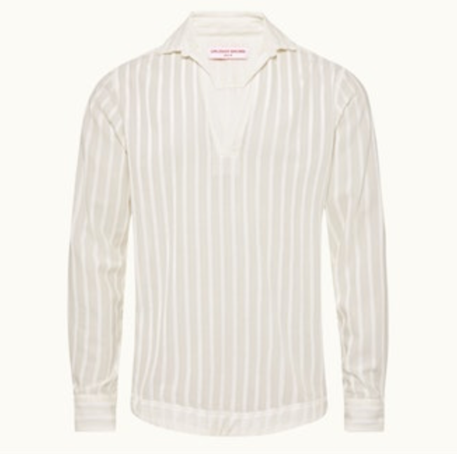 Ridley Tonal Chenille Stripe Shirt