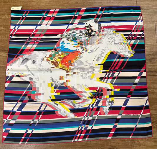 Vintage Hermes Scarf - Photo Finish