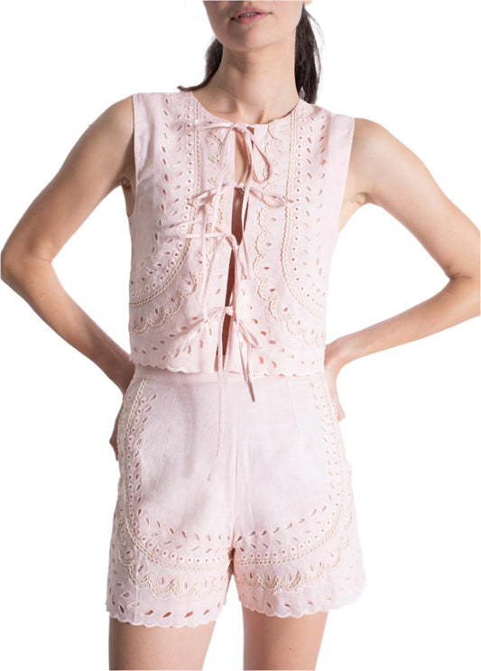 Aurora Embroidered Vest