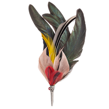 Loose Feather Brooch