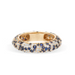 Night Sky Pave Sapphire + Diamond Eternity Ring