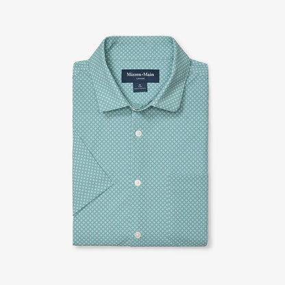 Leeward SS Dress Shirt - Pale Balsam Clover