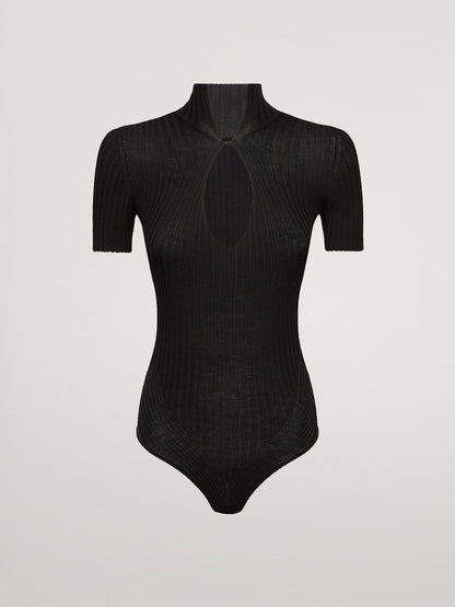 Merino Rib String Bodysuit