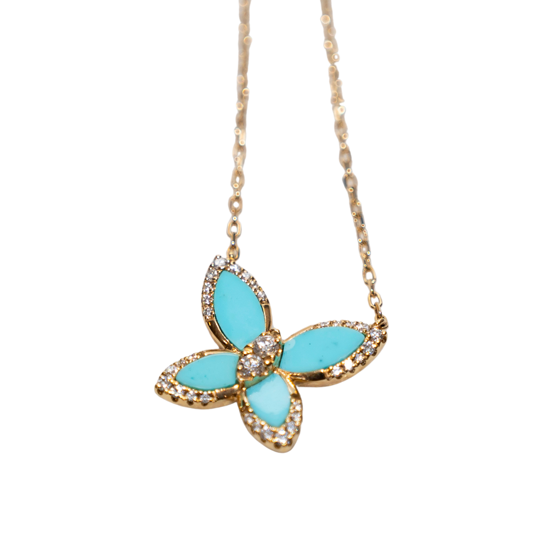 Take flight Butterfly Necklace