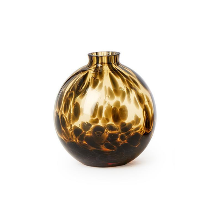 Tortoise Print Vases