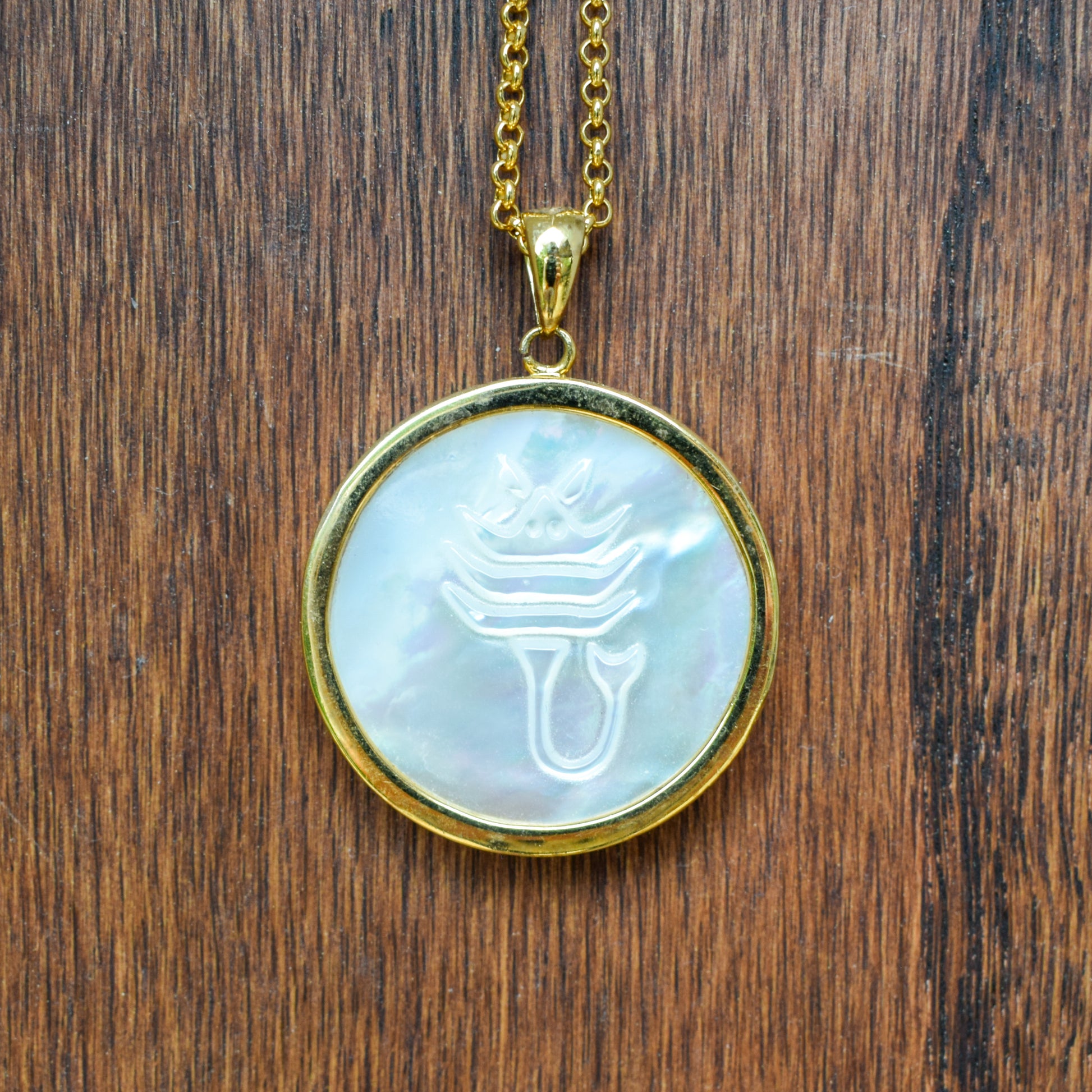 Zodiac Pendant Necklace