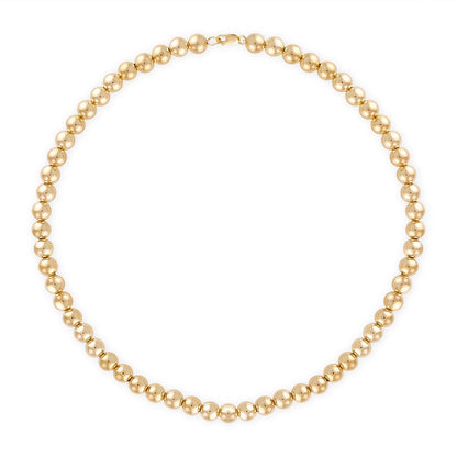 Gold Ball Necklace