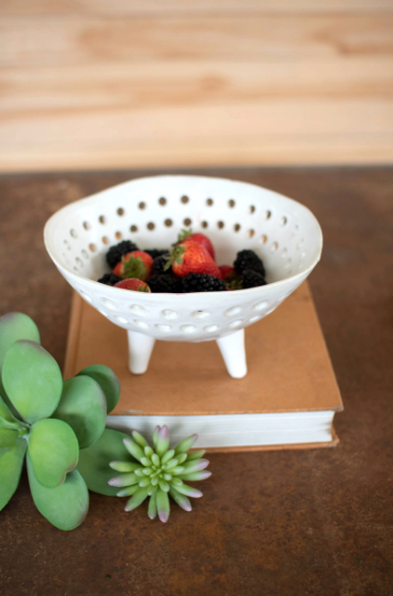 Footed Berry Bowl